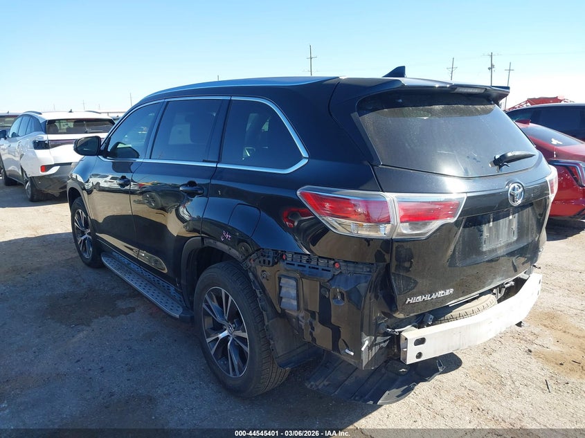 2016 Toyota Highlander Xle V6