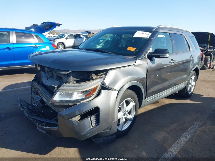 Vin: 1fm5k7dh7jgb90375, lot: 45042251, ford explorer xlt 20182