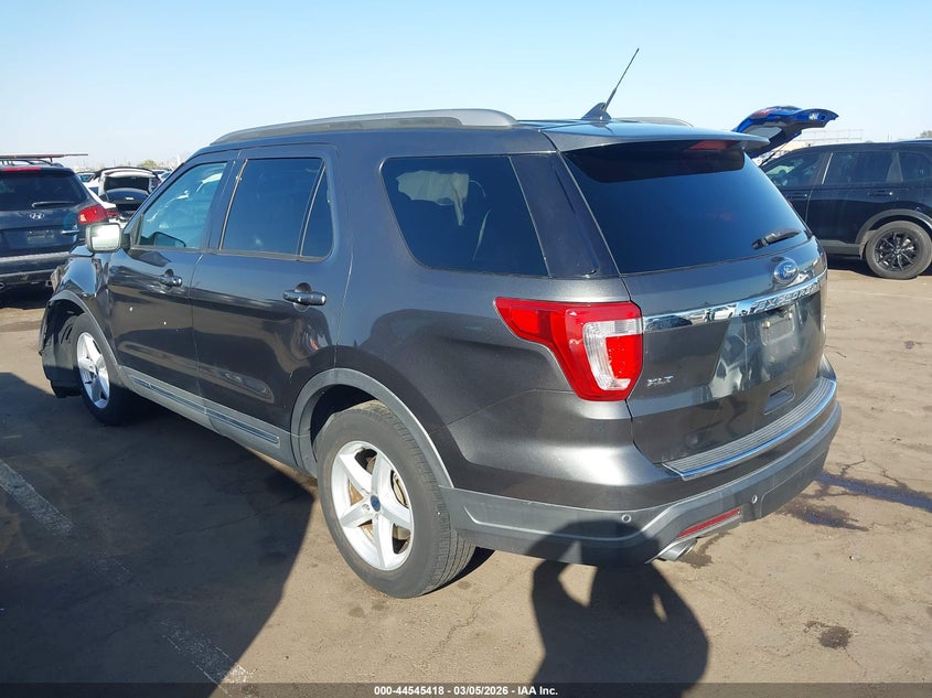Vin: 1fm5k7dh7jgb90375, lot: 45042251, ford explorer xlt 20183