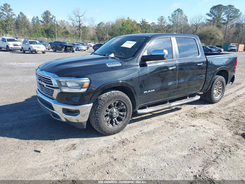Vin: 1c6rrejt2kn526646, lot: 45042356, ram 1500 laramie  4x2 5'7 box 20192