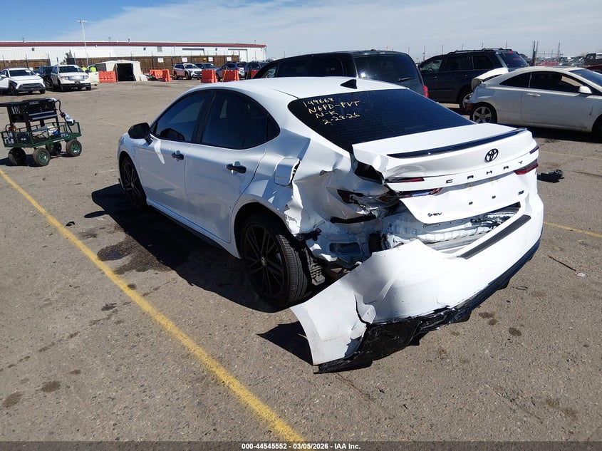 Vin: 4t1daack4tu654364, lot: 45042385, toyota camry nightshade 20263