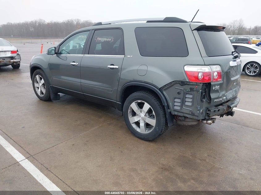 Vin: 1gkkvred0bj195738, lot: 45042536, gmc acadia slt-1 20113