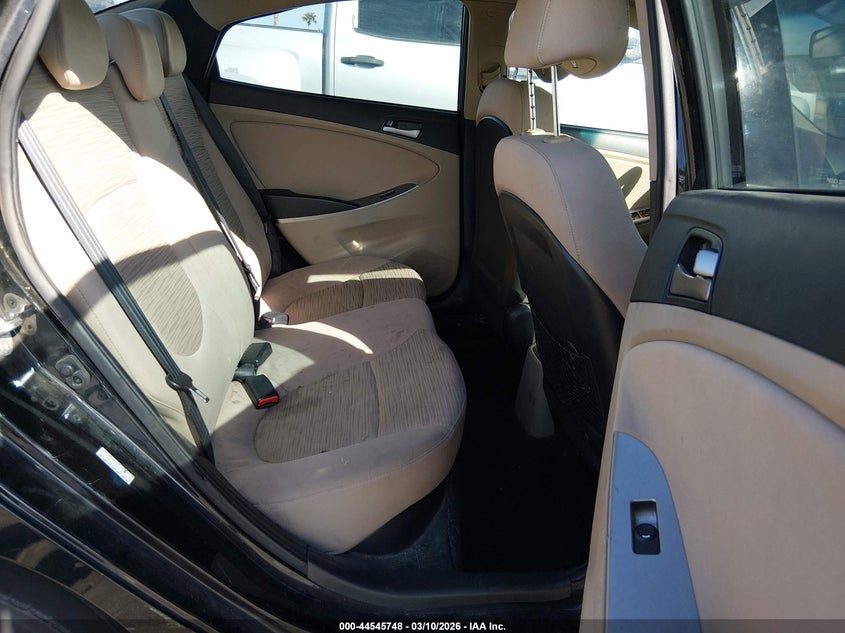 2017 HYUNDAI ACCENT SEDAN 1.6L I-4 DI, DOHC, VVT, 137HP