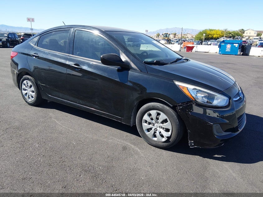 2017 HYUNDAI ACCENT SEDAN 1.6L I-4 DI, DOHC, VVT, 137HP