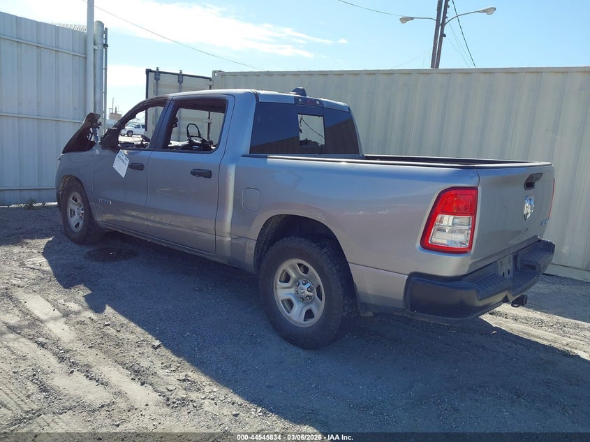 Vin: 1c6srfgt4kn607100, lot: 45042668, ram 1500 tradesman  4x4 5'7 box 20193