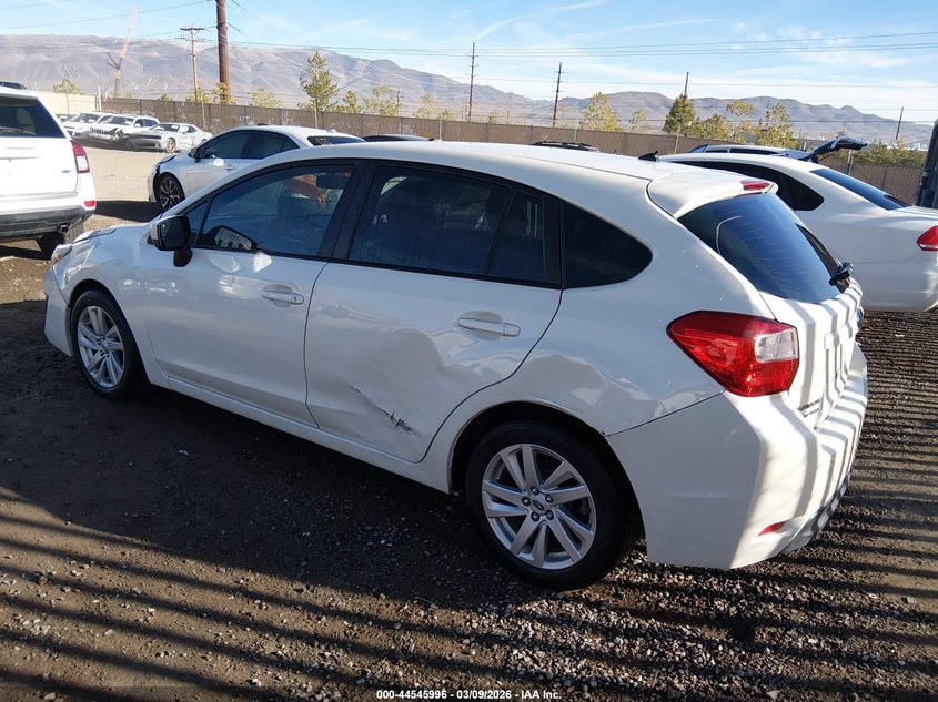 2016 Subaru Impreza 2.0I Premium