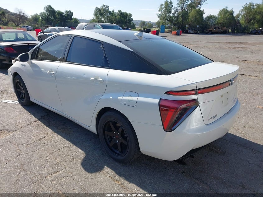Vin: jtdbvrbd0ga000468, lot: 45042832, toyota mirai 20163