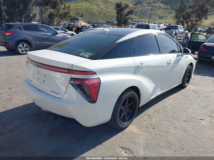 Vin: jtdbvrbd0ga000468, lot: 45042832, toyota mirai 20164