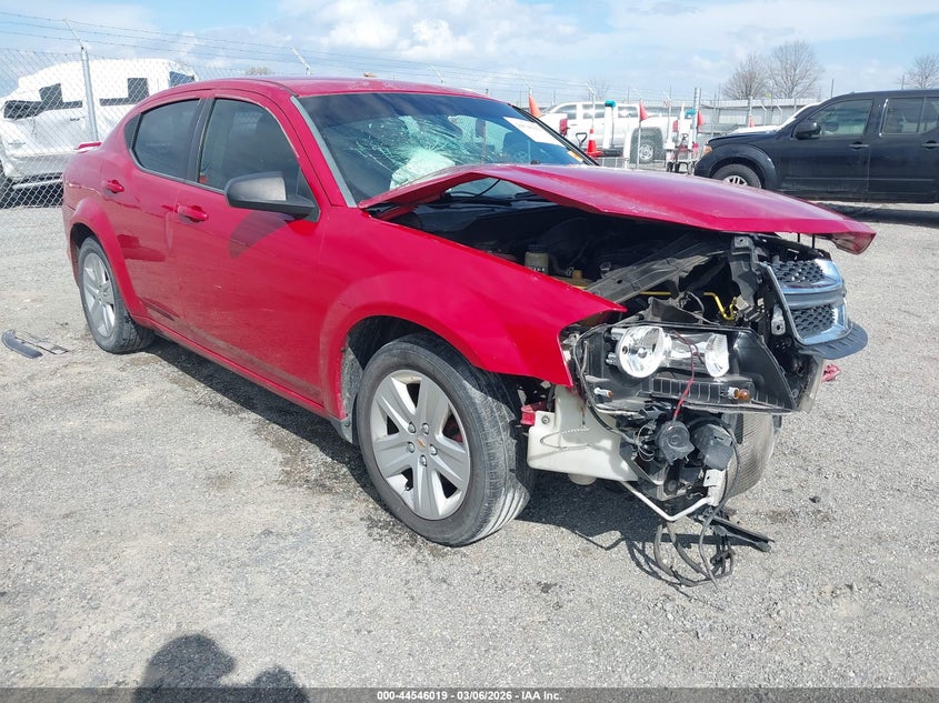 1C3CDZAGXCN256000 DODGE AVENGER Photo 1