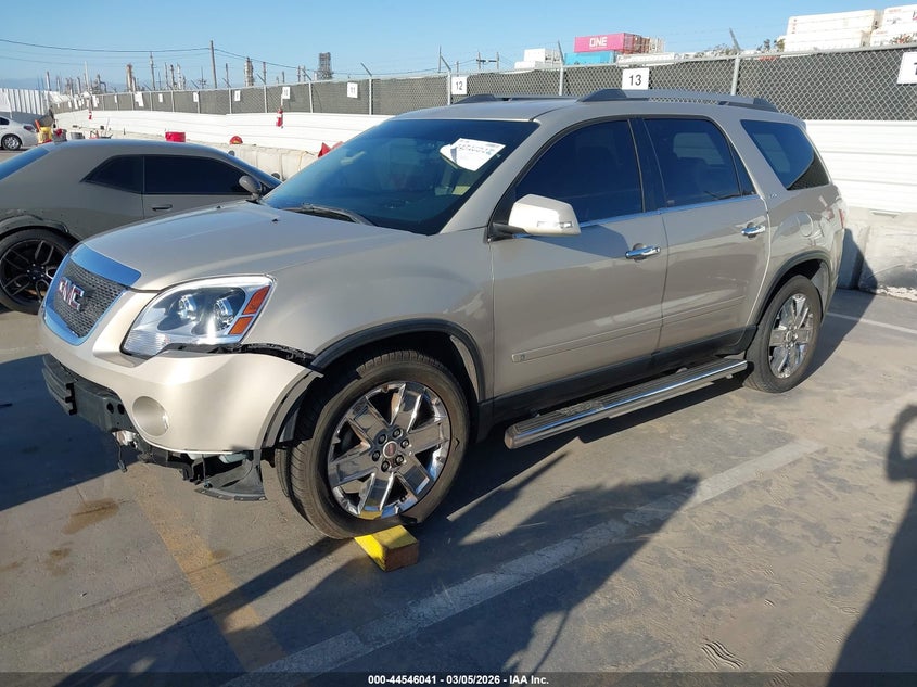 Vin: 1gklvned0aj136930, lot: 45042874, gmc acadia slt-2 20102
