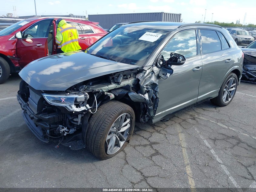 Vin: wa1decf31s1098288, lot: 45042978, audi q3 premium 45 tfsi s line quattro tiptronic 20252