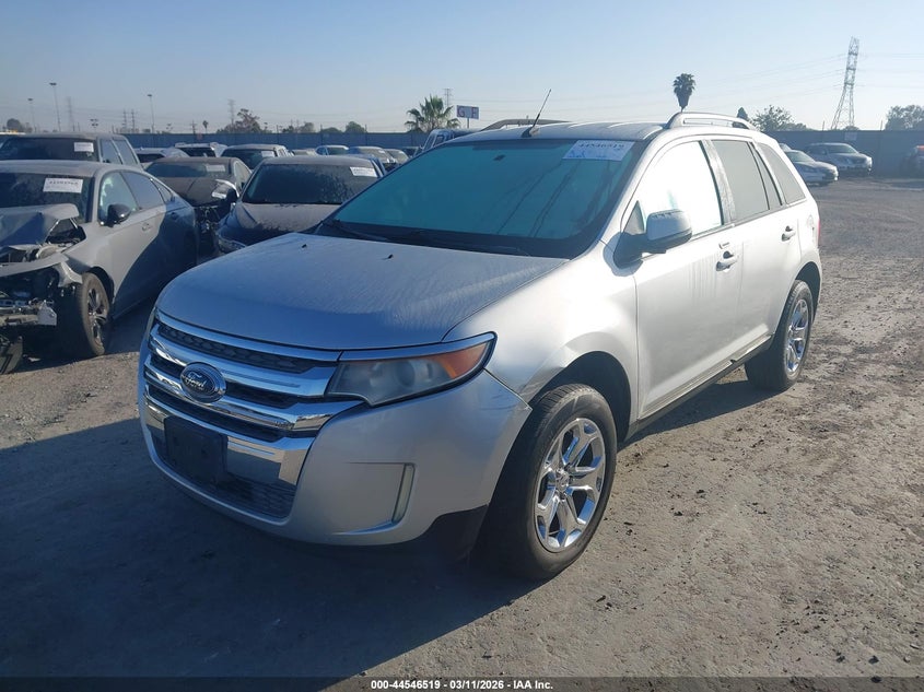 Vin: 2fmdk3jc8dbc45974, lot: 45043352, ford edge sel 20132