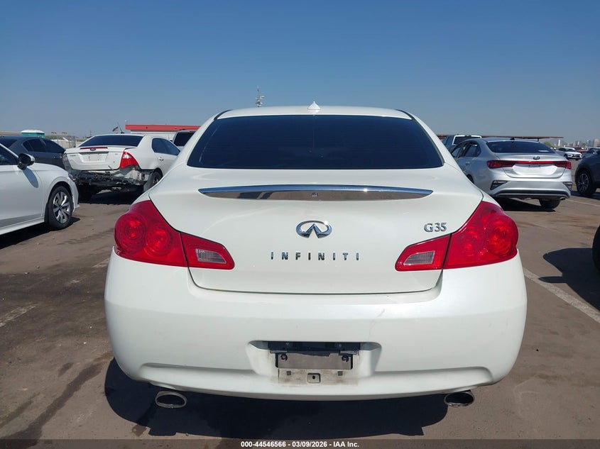 INFINITI G35 2008 VIN JNKBV61E78M225834