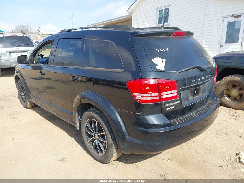 Vin: 3c4pdcab5jt509218, lot: 45043495, dodge journey se 20183