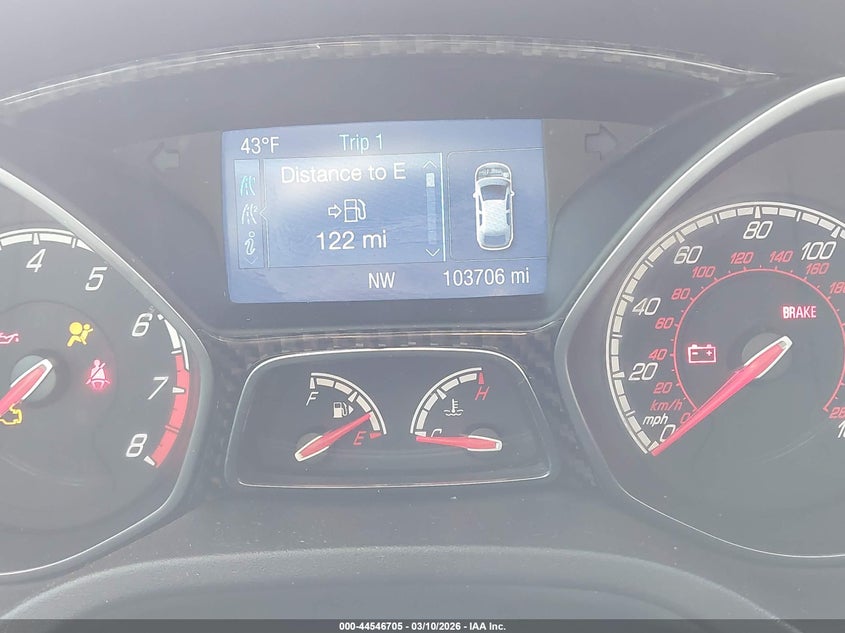 2014 Ford Focus St VIN: 1FADP3L90EL454169 Lot: 44546705