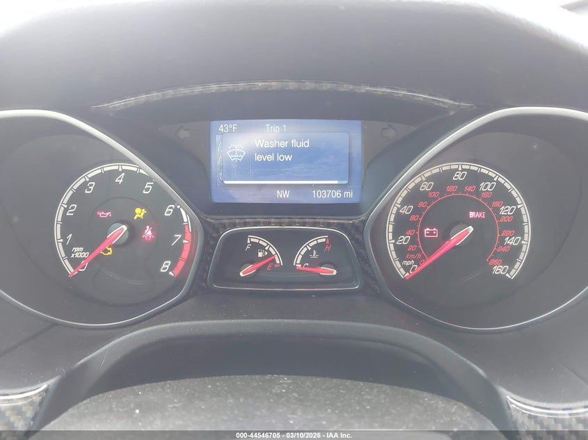 2014 Ford Focus St VIN: 1FADP3L90EL454169 Lot: 44546705