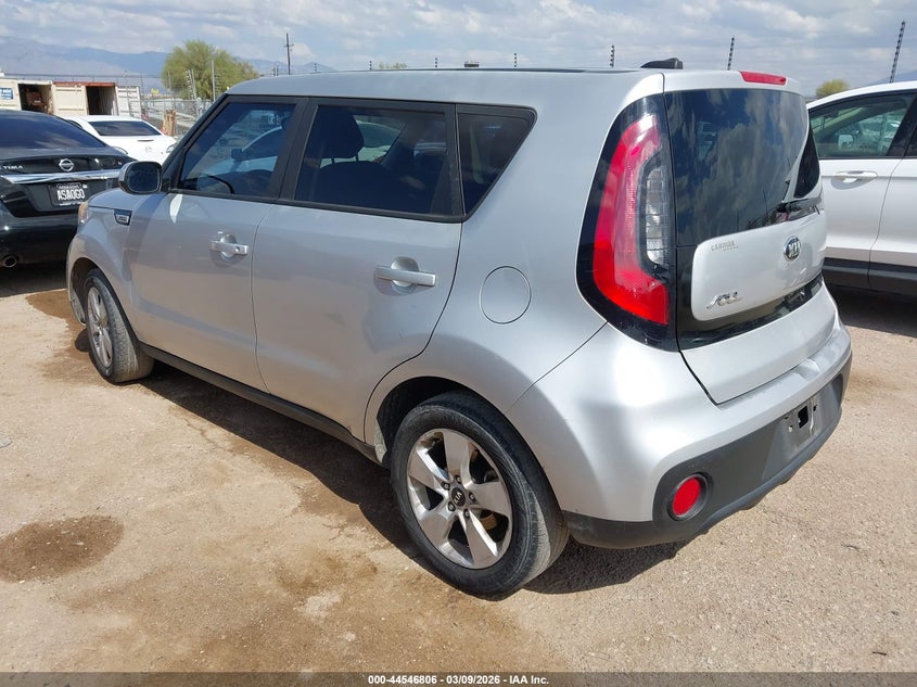 Vin: kndjn2a21h7433864, lot: 45043666, kia soul ! 20173