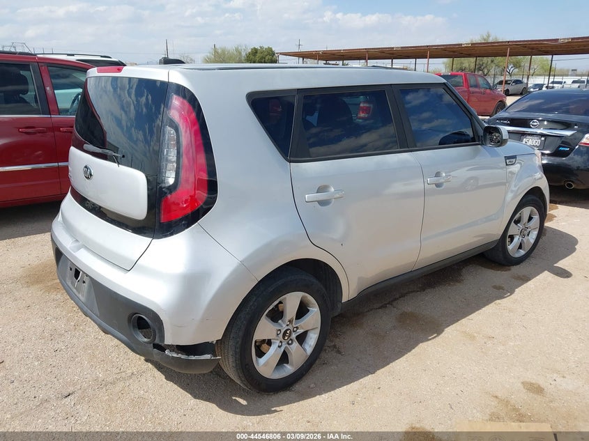 Vin: kndjn2a21h7433864, lot: 45043666, kia soul ! 20174