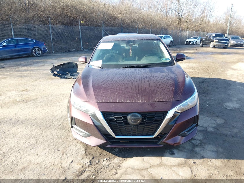 2022 Nissan Sentra Sv Xtronic Cvt VIN: 3N1AB8CV8NY223357 Lot: 44546952