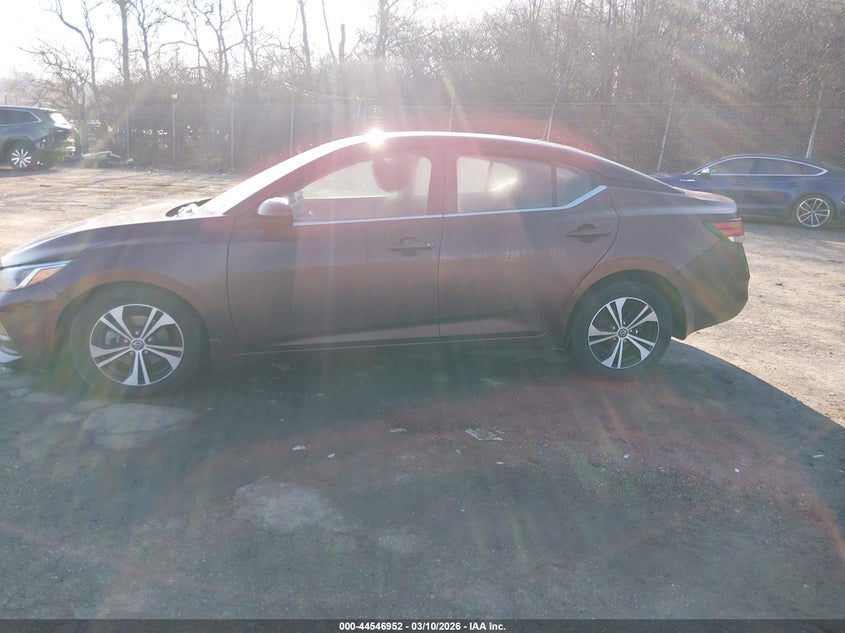 2022 Nissan Sentra Sv Xtronic Cvt VIN: 3N1AB8CV8NY223357 Lot: 44546952