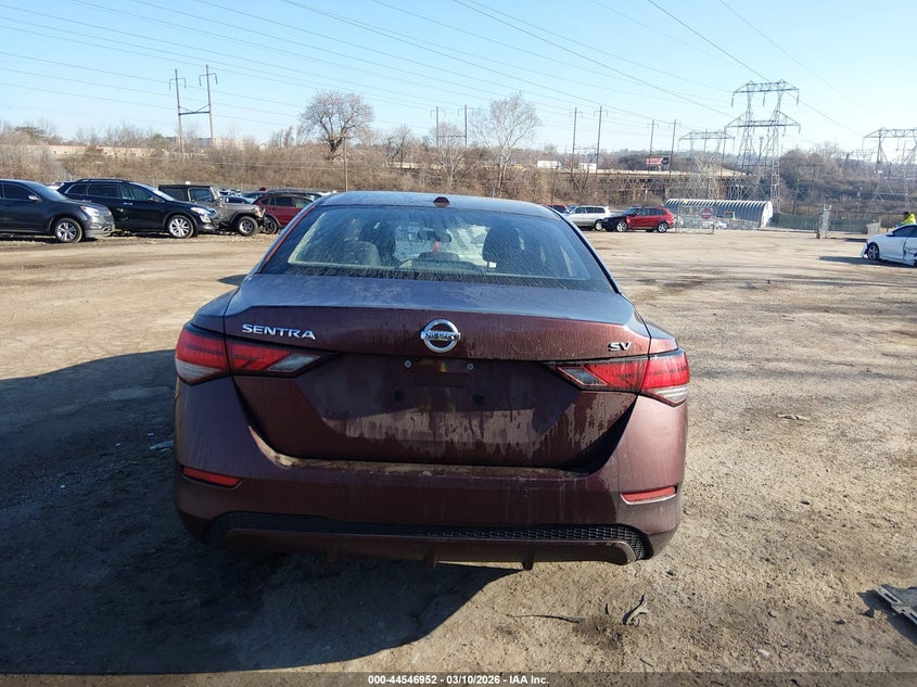 2022 Nissan Sentra Sv Xtronic Cvt VIN: 3N1AB8CV8NY223357 Lot: 44546952