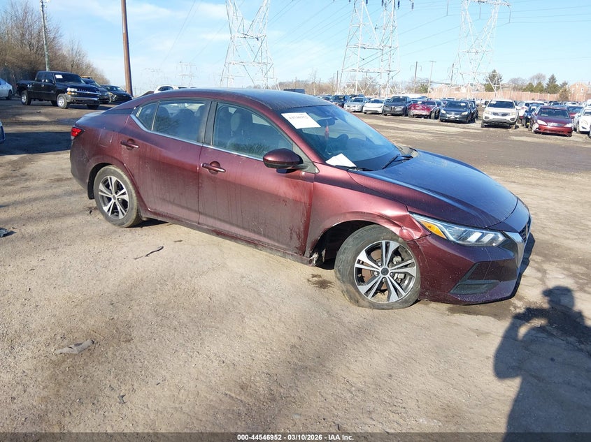 2022 Nissan Sentra Sv Xtronic Cvt