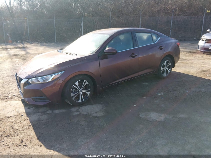 2022 Nissan Sentra Sv Xtronic Cvt