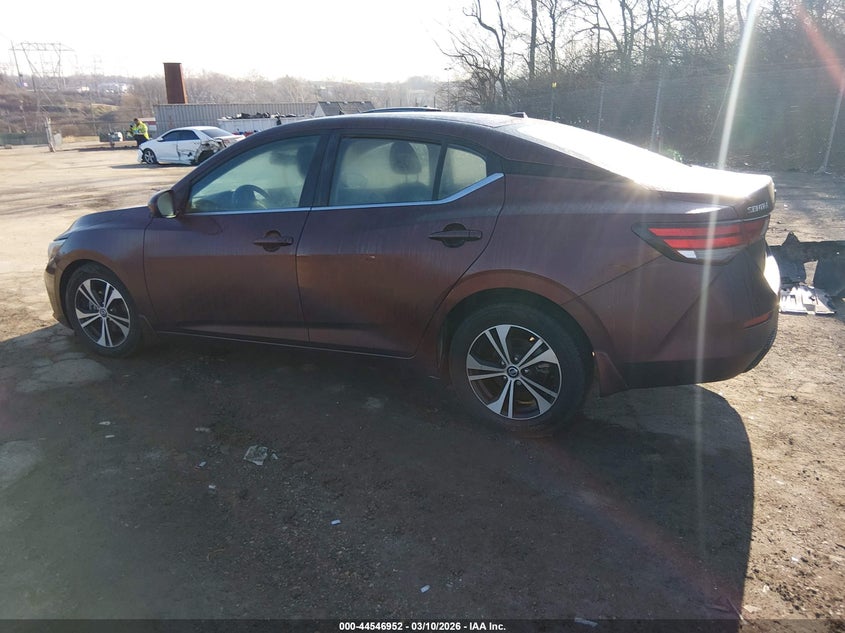 2022 Nissan Sentra Sv Xtronic Cvt
