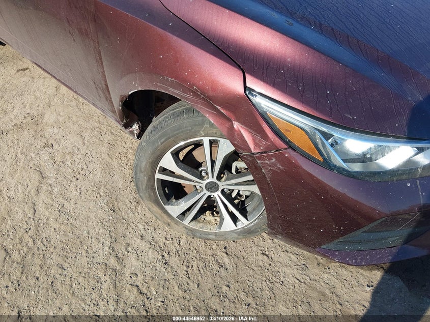 2022 Nissan Sentra Sv Xtronic Cvt VIN: 3N1AB8CV8NY223357 Lot: 44546952