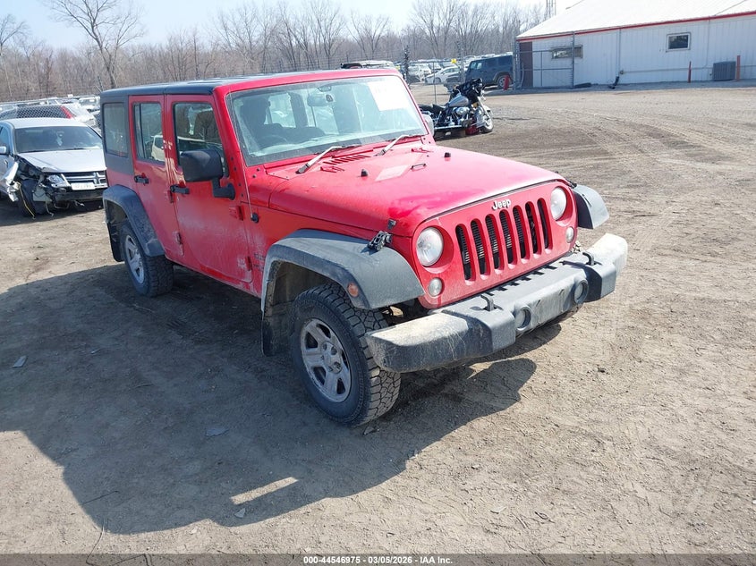 2016 Jeep Wrangler Unlimited Sport Rhd