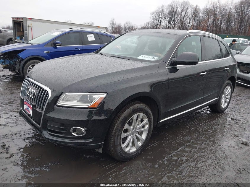 Vin: wa1l2afp3ga032215, lot: 45044307, audi q5 2.0t premium 20162