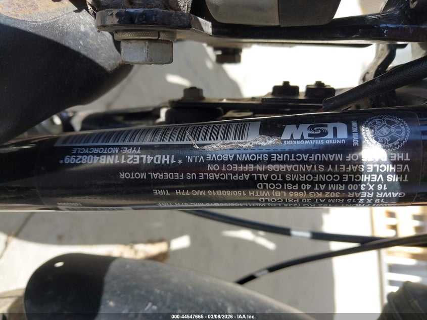 2022 Harley-Davidson Xl883 N VIN: 1HD4LE211NB408299 Lot: 44547665