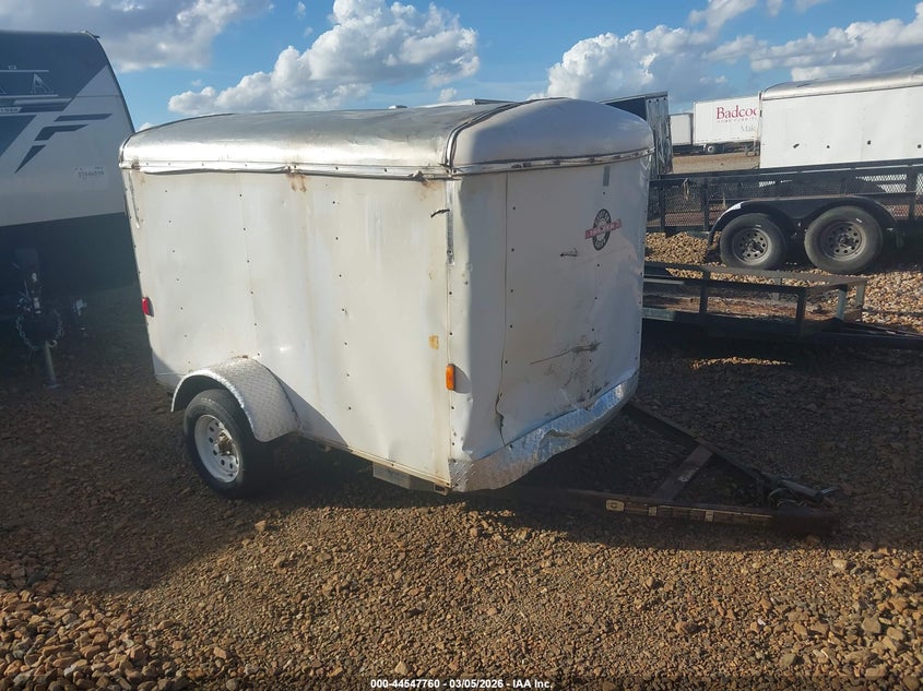 2008 CARRY ON BOX TRAILER 5X8 auction photo 1