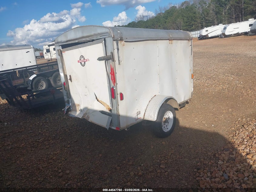 2008 CARRY ON BOX TRAILER 5X8 auction photo 4