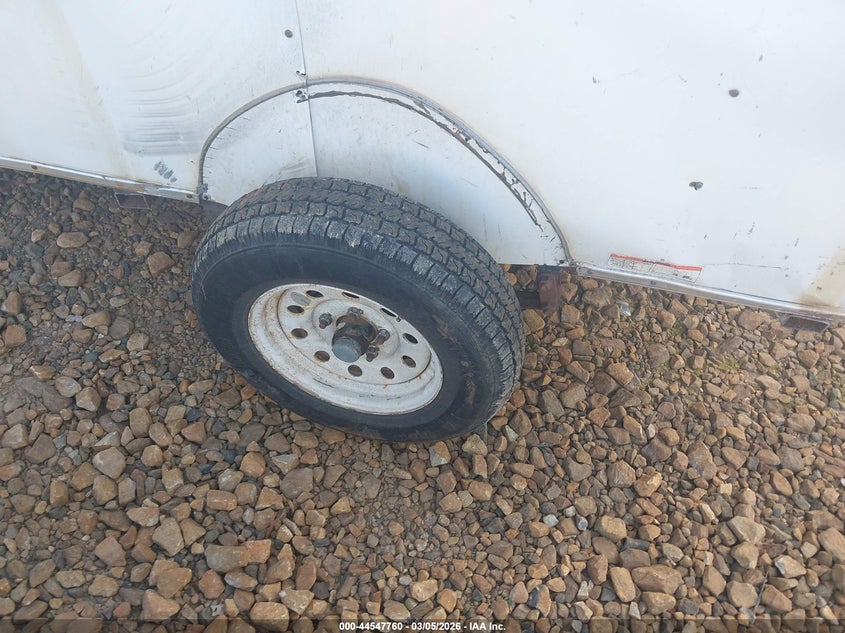 2008 CARRY ON BOX TRAILER 5X8 auction photo 7