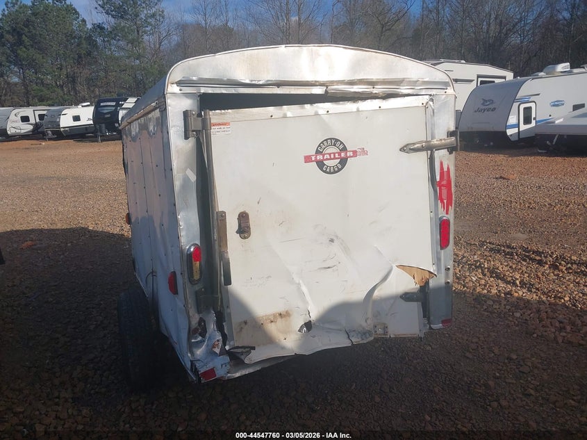 2008 CARRY ON BOX TRAILER 5X8 auction photo 8