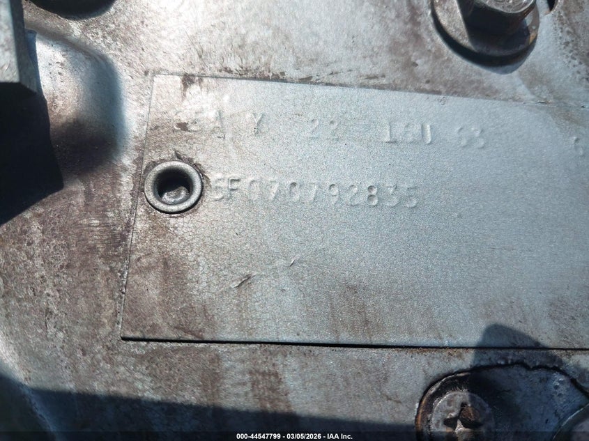 1965 Ford Mustang VIN: 5F07C792835 Lot: 44547799