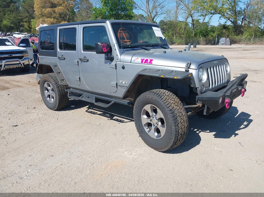 2018 Jeep Wrangler Jk Unlimited Sahara 4X4