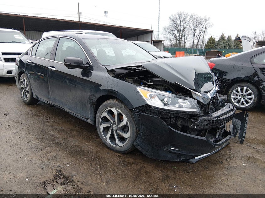 1HGCR3F87HA028726 2017 Honda Accord Ex-L V6 auction photo 1