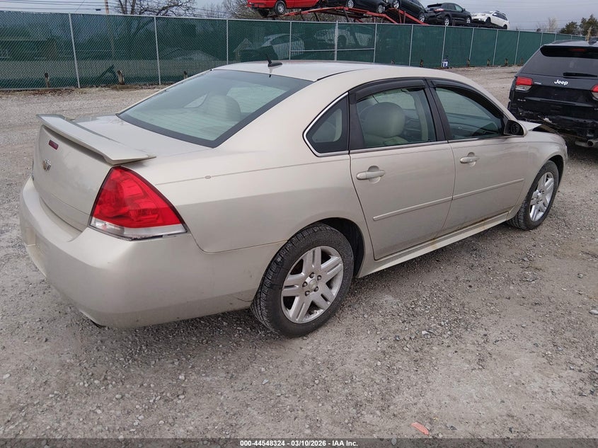 2012 Chevrolet Impala 3.6 Lt beige Lot 111044548324 Vin 2G1WG5E31C1308799
