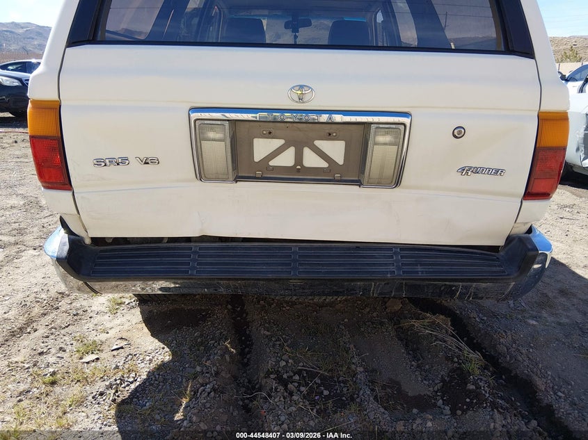 1994 Toyota 4Runner Vn39 Sr5 VIN: JT3VN39W2R0163900 Lot: 44548407