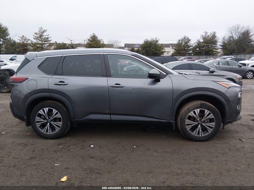 2022 Nissan Rogue Sv Intelligent Awd VIN: 5N1BT3BB4NC677862 Lot: 44548580