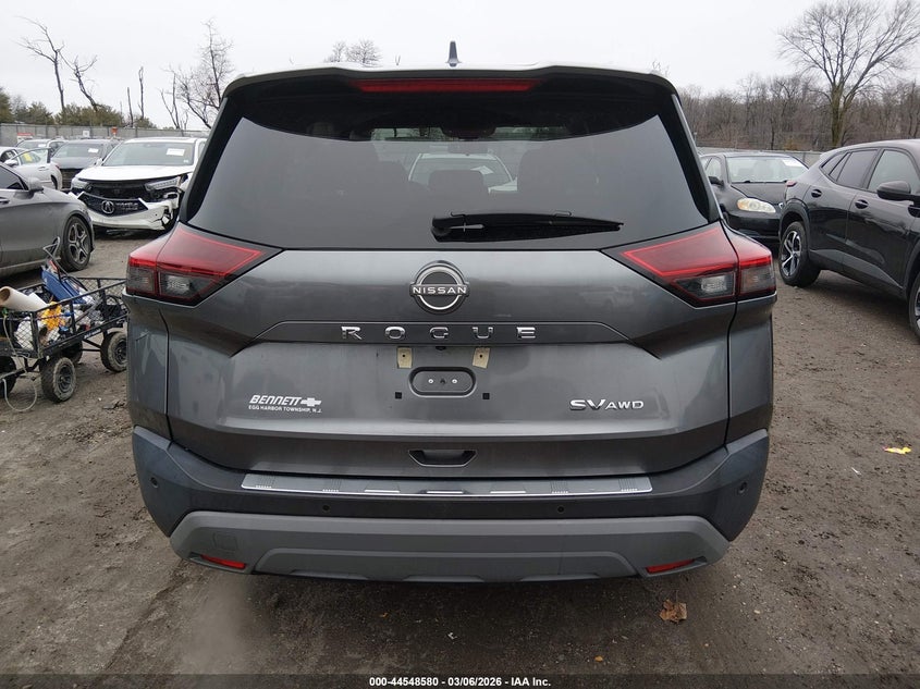 2022 Nissan Rogue Sv Intelligent Awd VIN: 5N1BT3BB4NC677862 Lot: 44548580