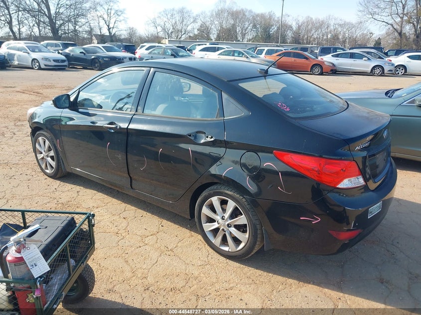 Vin: kmhcu4ae5du437554, lot: 45045587, hyundai accent gls 20133