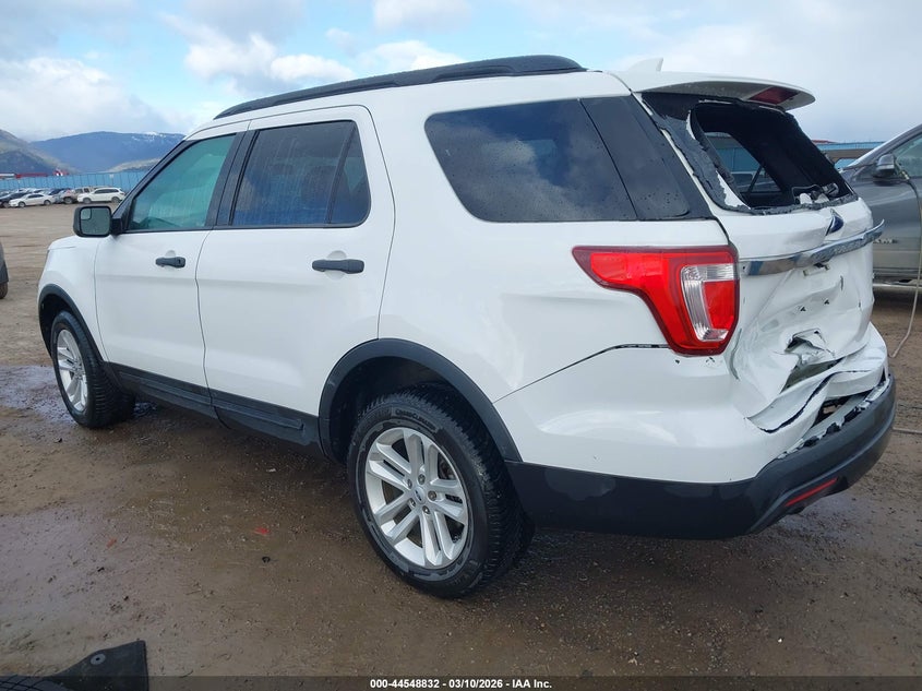 Vin: 1fm5k8b8xhge39481, lot: 45045692, ford explorer 20173