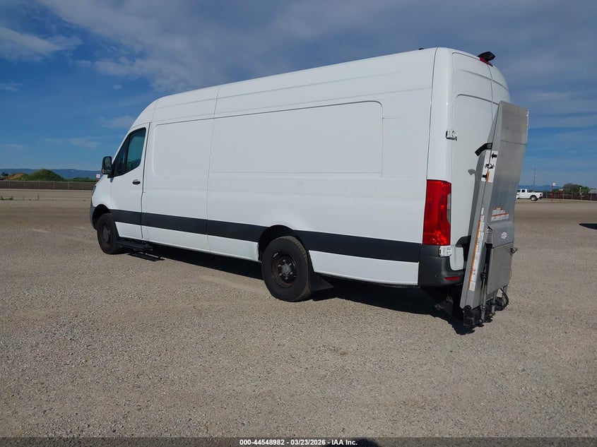 Vin: w1y5edhy9lt034977, lot: 45045842, mercedes-benz sprinter 3500 high roof v6 20203