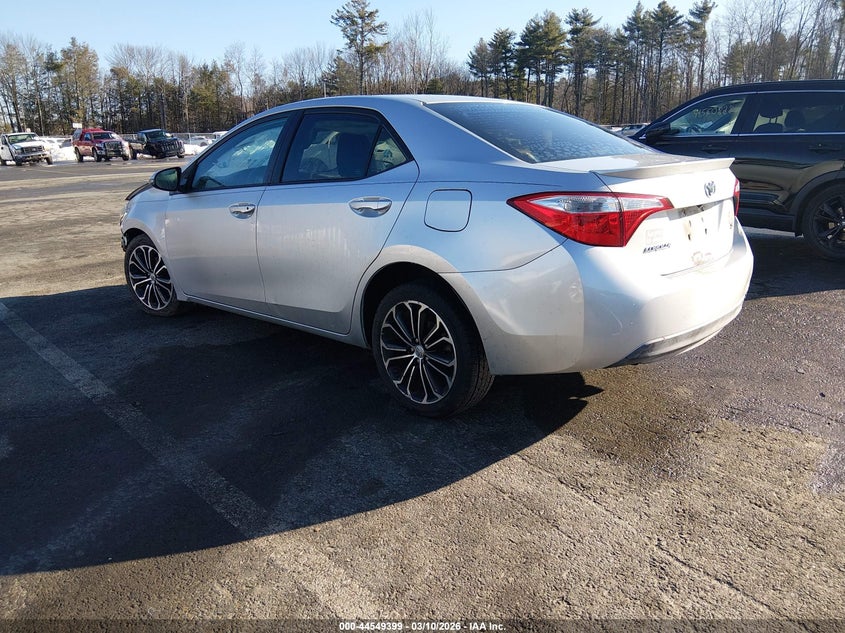 2015 Toyota Corolla S Plus