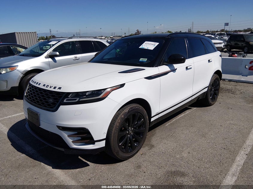 Vin: salyl2rx9ja741581, lot: 45046328, land rover range rover velar p250 se r-dynamic 20182