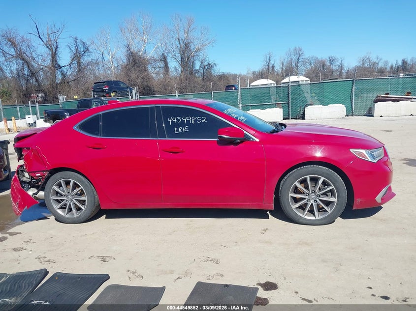 2019 Acura Tlx Tech Pkg VIN: 19UUB1F55KA009120 Lot: 44549852