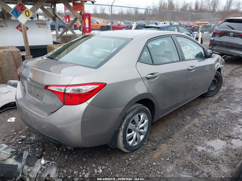 2016 Toyota Corolla Le